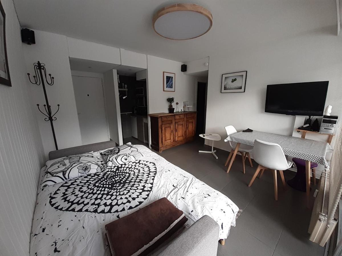 Studio Quartier Calme Centre Ville Vue Mont Blanc シャモニー エクステリア 写真
